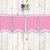 BANDERIN GUIRNALDA PASTEL 1.50m ROSA X1