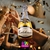 GLOBO FORMA BOTELLA 75CM OCRE CELEBRATE X1