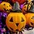 CARAMELERA CALABAZA HALLOWEN NARANJA C/ TAPA X1