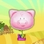 GLOBO CABEZA CHANCHO 40CM X1