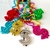 COLGANTE BOLITAS SIGNO DOLAR X6
