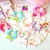 SET COLITAS DE PELO DE TELA ARCOIRIS SURTIDO X12 - comprar online