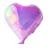 GLOBO CORAZON IRIDISCENTE LILA 18" X1 en internet