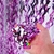 CORTINA VIOLETA METALIZADO ONDULADA 1X2m - comprar online