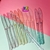 CUCHILLOS GLITTER X12