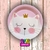 PLATO POLIPAPEL KITTY CAT X6