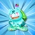 GLOBO SILUETA POKEMON SQUIRTLE C/ BASE 55CM X1