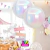 GLOBO ESFERA 4D IRIDISCENTE BLANCO 22" 50CM X1