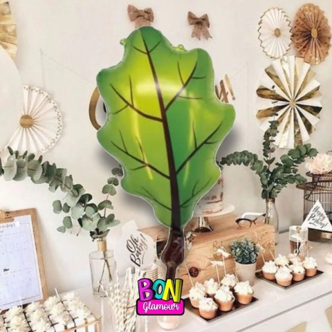 GLOBO HOJA 67x40CM X1