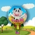 GLOBO PERSONAJE VACA LOLA 18" X1