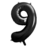 Imagen de GLOBO NUMERO NEGRO 70CM X1
