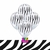 GLOBOS ANIMAL PRINT CEBRA 12" X12u