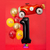 GLOBO NUMERO NEGRO 70CM X1 - comprar online