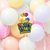 GLOBO PASTEL PARTY TIME 9" X25