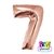 NÚMEROS 32" (70CM) ROSA GOLD - comprar online