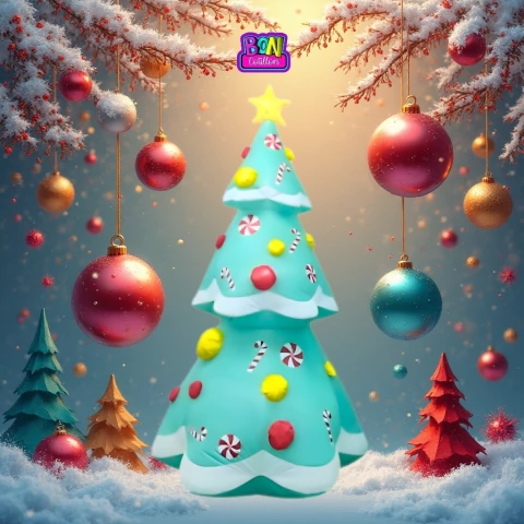 INFLABLE PINO DE NAVIDAD 2.4MTS ALTURA 4 LEDS X1 - comprar online