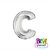 GLOBO LETRA 14" PLATA - comprar online