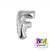 GLOBO LETRA 14" PLATA - tienda online