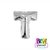 GLOBO LETRA 14" PLATA - tienda online