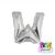 GLOBO LETRA 14" PLATA - comprar online