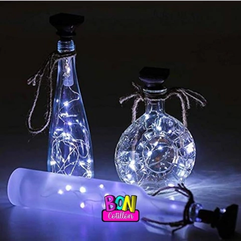 GUIRNALDA LUMINOSA MICROLED C/PILA FRIA 3M X1