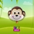 GLOBO CABEZA MONO 35CM X1