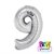 NÚMEROS 16" (40CM) PLATA - BonGlamour/ Bonfest