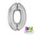 NÚMEROS 40" (100CM) PLATA en internet