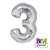 NÚMEROS 32" (70CM) PLATA - BonGlamour/ Bonfest
