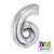 NÚMEROS 40" (100CM) PLATA