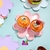 PLATO MARGARITA ROSA X10 - comprar online