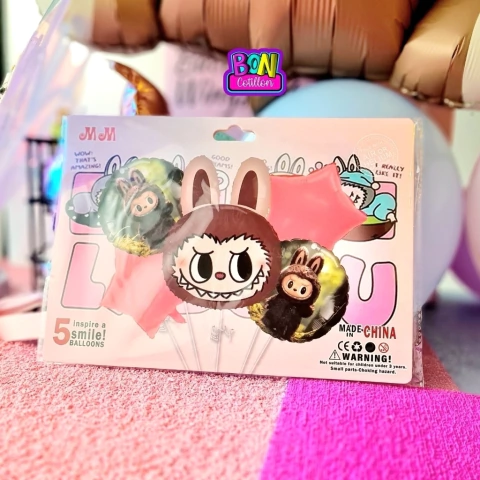 SET GLOBO LABUBU X5 - comprar online