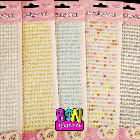 CRISTALES PLANCHA AUTOHADESIVOS STRASS X1