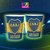 VASO POLIPAPEL BOCA JUNIORS X8