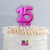 VELA NÚMERO PREMIUM CON BASE N°15 X1