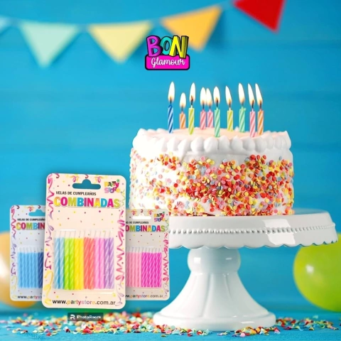 VELA COMBINADAS 6CM X12