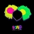 VINCHA DOBLE FLOR FLUO X6