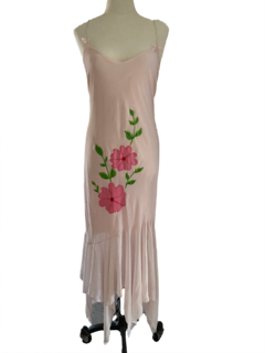 VESTIDO LARGO FLOR - comprar online