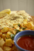 Milanesa napolitana con fritas en internet