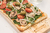 Pizza veggie. RECTANGULAR