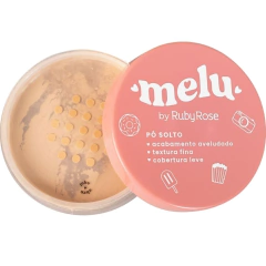 Pó Solto Melu - Ruby Rose - Maquiagem e Cosméticos | Z Makeup