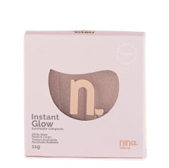 Iluminador Compacto Instant Glow - Nina Makeup - comprar online