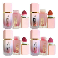 Blush Líquido Luxo com Aplicador de Esponja - Lua & Neve - comprar online