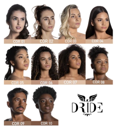 FLUID Base Fluida Média Cobertura - Dride - Maquiagem e Cosméticos | Z Makeup