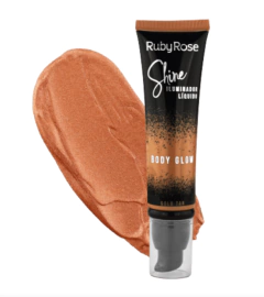 Iluminador Corporal Body Glow Shine - Ruby Rose