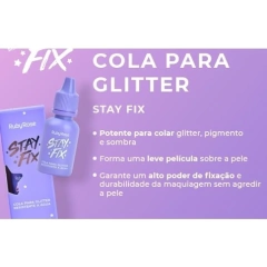 Cola para Glitter Resistente a Água Stay Fix - Ruby Rose na internet