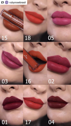 Batom Liquído Mood - Ruby Rose - Maquiagem e Cosméticos | Z Makeup