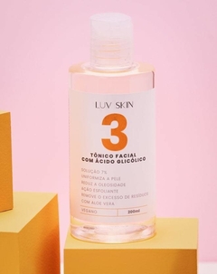Tônico Facial com Ácido Glicólico Luv Skin - Luv Beauty - comprar online
