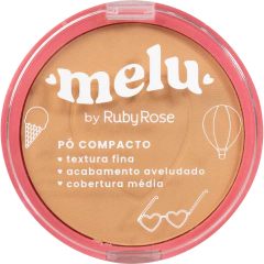 Pó Facial Compacto Melu - Ruby Rose - Maquiagem e Cosméticos | Z Makeup