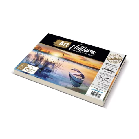 PLANTEC BLOCK PARA ACUARELA 300GRSART NATURE 60% ALGODÓN